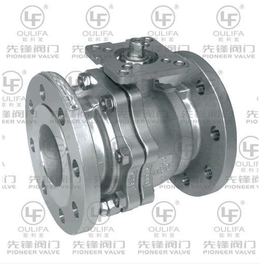 ANSI 150Lb صمام كروي ذو حواف اختياري قابل للتعديل على شكل حرف V